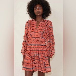 Ulla Johnson Aberdeen Tie Dye Dress
